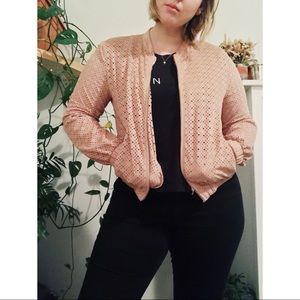 Zara • Laser Cut Bomber